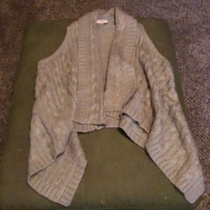 Grey cardigan from LOFT